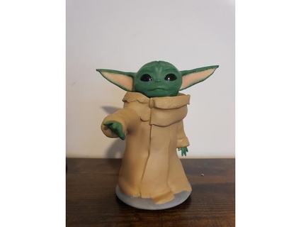 Gelb Baby Yoda xojjb 3d print model - Mito3D