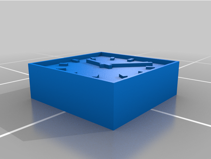 tt Quadrat Plattform Vize 3d print model - Mito3D