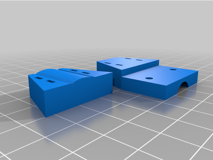 ender extender strain relief modified mojee3d 3d print model - Mito3D