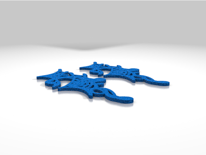 rede orelha manguito joalheria 3d print model - Mito3D