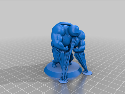 ultraswole squirtle presupported ballest inc 3d print model - Mito3D