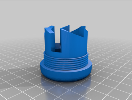 agiter bouton pleinement imprimable boeuf froid 3d print model - Mito3D