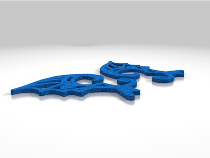 oreille manchette aile lajoaillerie 3d print model - Mito3D