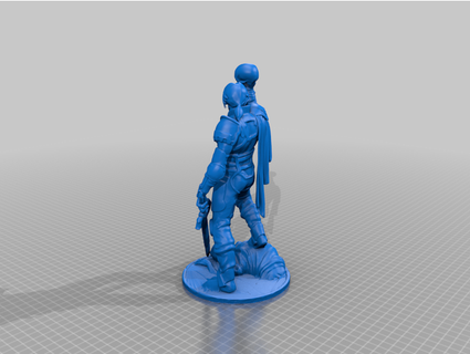 Raziel estátua nozgoth mariomarco 3d print model - Mito3D