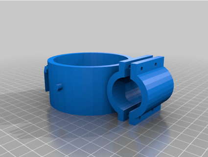 copy manual wheelchair cup holder pab1 3d print model - Mito3D