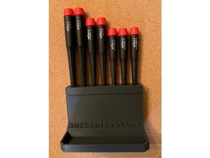 ufs-109 wiha 26390 precision screwdriver metric hex holder unclefranksays 3d print model - Mito3D