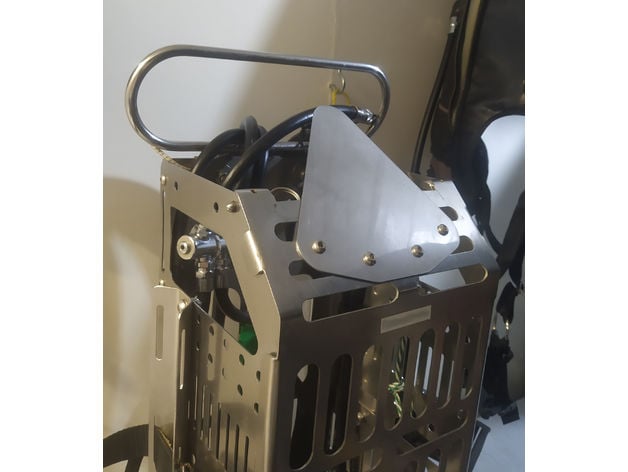 cave shield kent tooling inspiration rebreather frame mikeller 3D print model - Mito3D