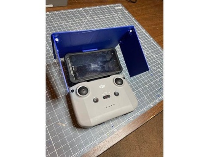 dji mini 2 éloigné téléphone support jeromeinco 3d print model - Mito3D