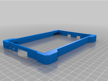 real eleclab pi case daqueen 3d print model - Mito3D