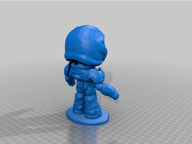 coleccionable chico fatal+ base señor pasteles 3D print model - Mito3D