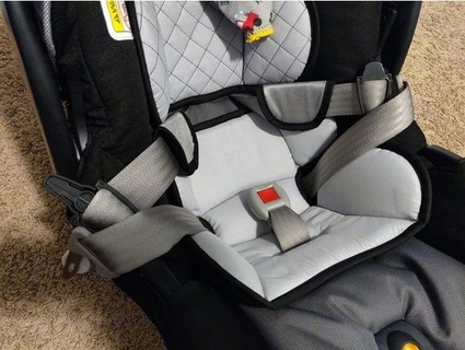 car seat buckle holder nicrosil 3d print model - Mito3D