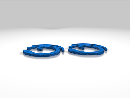 circular orelha manguito joalheria 3d print model - Mito3D