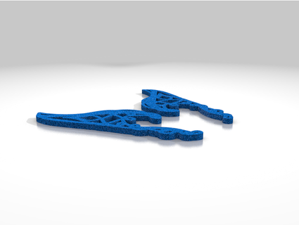 elfo céltico ciclo orelha envoltórios joalheria 3d print model - Mito3D