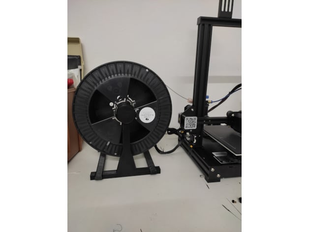 einfach 300mm Spule Halter Unterstützung passavopercaso 3D print model - Mito3D