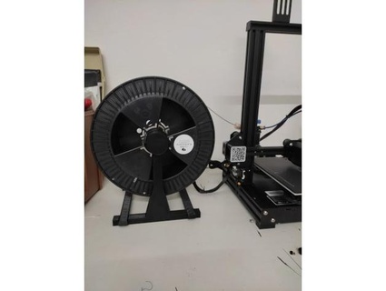 Facile 300mm bobine titulaire soutien passavopercaso 3d print model - Mito3D