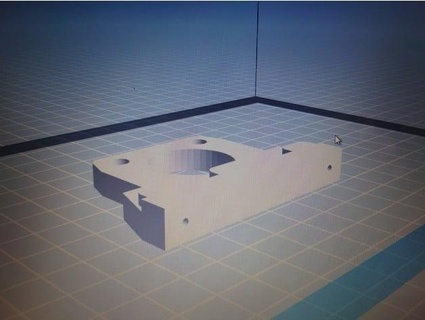 - axis 3d printer stepper motor bracket mount davemanuk 3d print model - Mito3D
