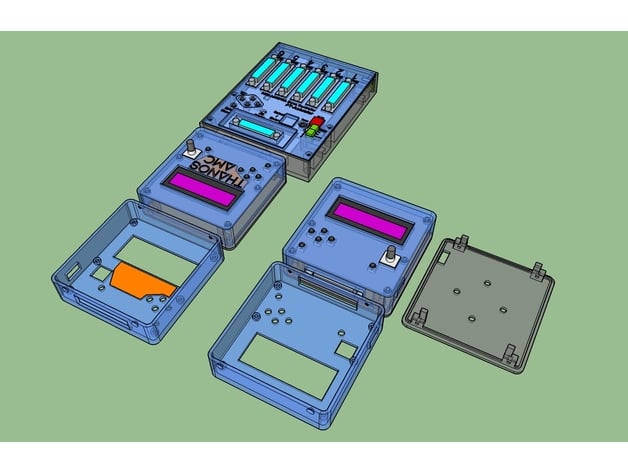 amc aasd15a v14 distanza pannello allegato v2 tronicgr 3D print model - Mito3D