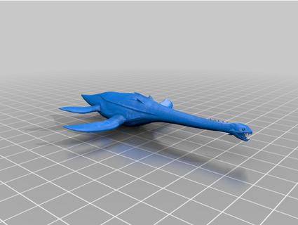 sandık plesiosaur xenomorph636 3d print model - Mito3D