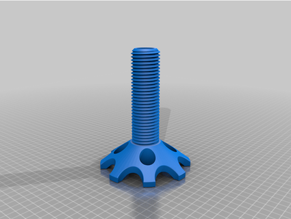 filament spool holder el-duderino 3d print model - Mito3D