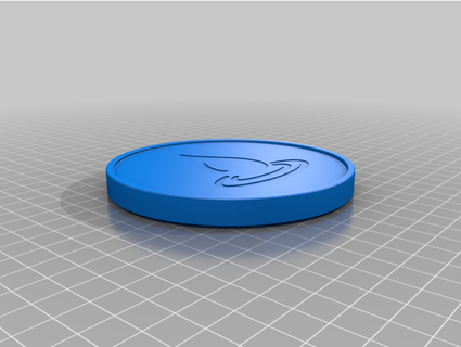 coaster - tray water drop ostella3d 3d print model - Mito3D