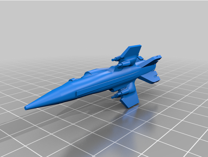 rempart starfighter 39 3d print model - Mito3D