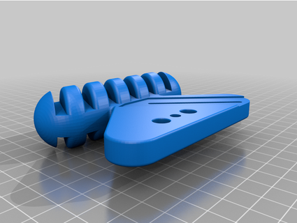 ángulo espuma cortador imprimir 3d print model - Mito3D