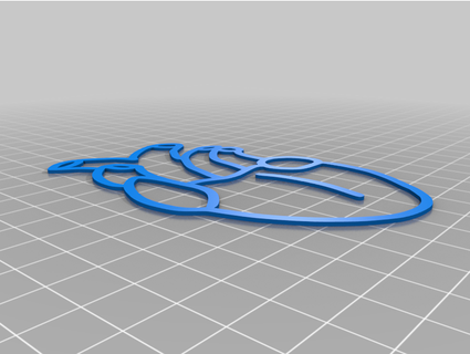 heart brain wing symbol thinkingpegasis 3d print model - Mito3D