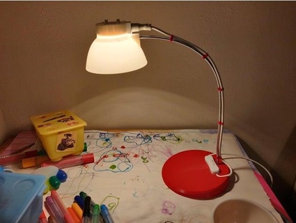 Ikea beleuchtet Kinder Schreibtisch Lampe Umwandlung Kit Sulja 3d print model - Mito3D