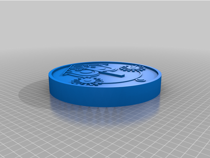 pequeña mundo reloj fabricado fandom 3d print model - Mito3D