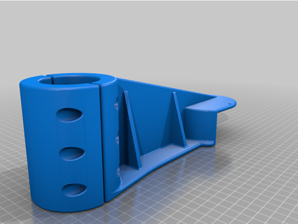piranômetro + uv índice metro suporte Maddinmm 3d print model - Mito3D