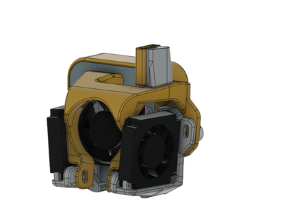 manta 2 ventilador conducto + ender 3 Pro emguepo 3d print model - Mito3D