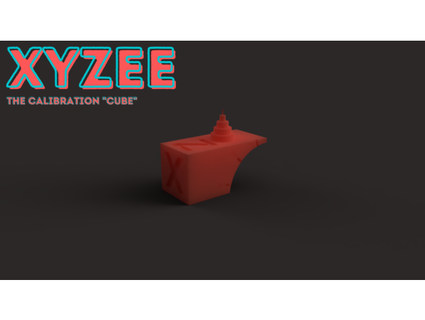 xyzee calibration cube trashy21 3d print model - Mito3D