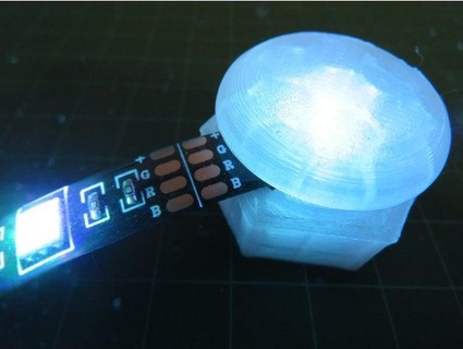 rgb panel lámpara texasbelle 3d print model - Mito3D