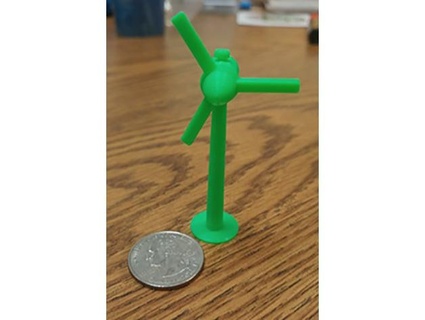 mini wind turbine migwans 3d print model - Mito3D