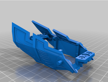 garuda eagle crush gear crusher rhidhoandika 3d print model - Mito3D