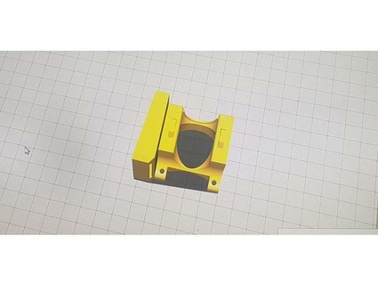 e3d v6 40mm ventilador duto 1 lateral organizando 3d print model - Mito3D