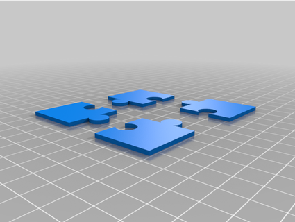 puzzle esso 3d print model - Mito3D