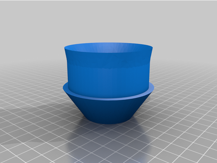 df64 anti popcorning funnel ahm3d 3d print model - Mito3D