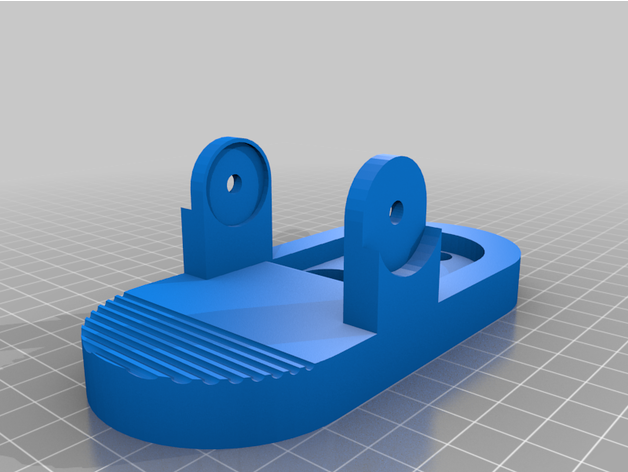 support clamp mini fan ikaro 3D print model - Mito3D