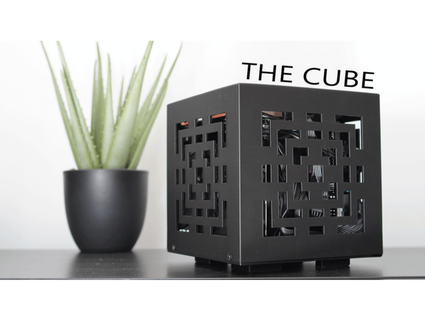 cube 8l mini itx case themakerunit 3d print model - Mito3D