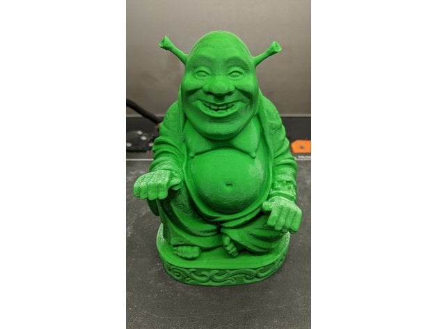 Budha shrek tomik1000000 3D print model - Mito3D