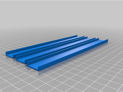 ikea besta desk shelf back covers astrozombie 3d print model - Mito3D