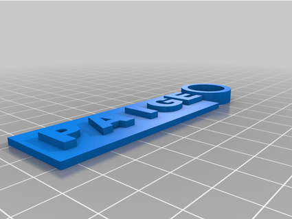 Name Etikett tybb 3d print model - Mito3D
