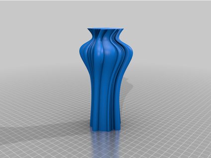 vase 540 steve 3d print model - Mito3D