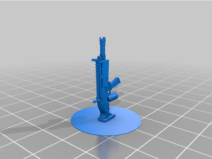 fn scar lego minifigure alkimosprinting 3d print model - Mito3D