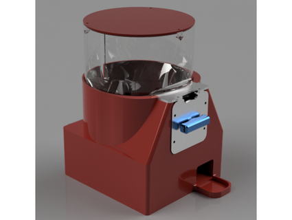 fully 3d printable candy dispenser thinngimaker 3d print model - Mito3D