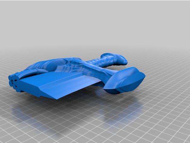 kaos bıçak ağzı topal del 3D print model - Mito3D