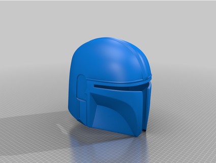 mando casco bjames88 3d print model - Mito3D