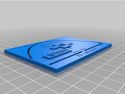 Manöver Karte Schlachtfeld winzig 3d print model - Mito3D