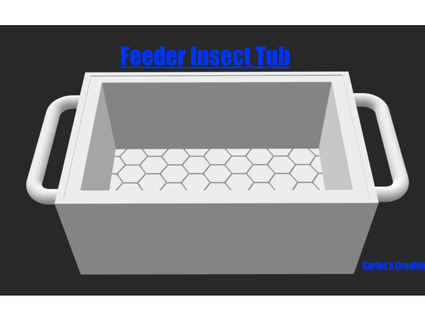 insect tub carterscreations 3d print model - Mito3D
